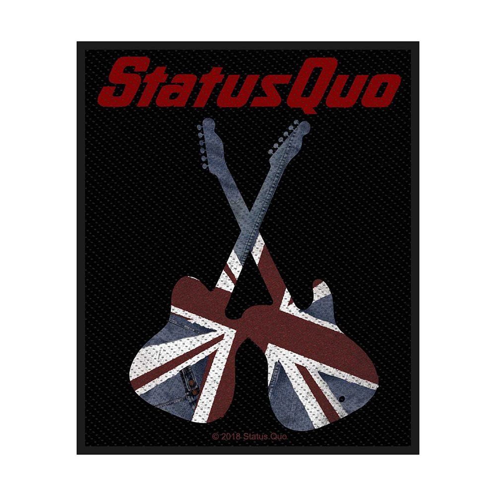 Nažehlovačka Status Quo - Guitars