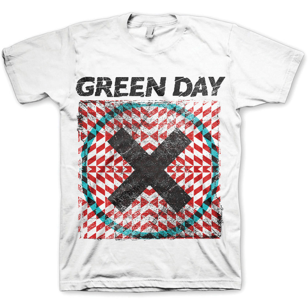 Tričko Green Day - Xllusion, Unisex,Biela,XXL