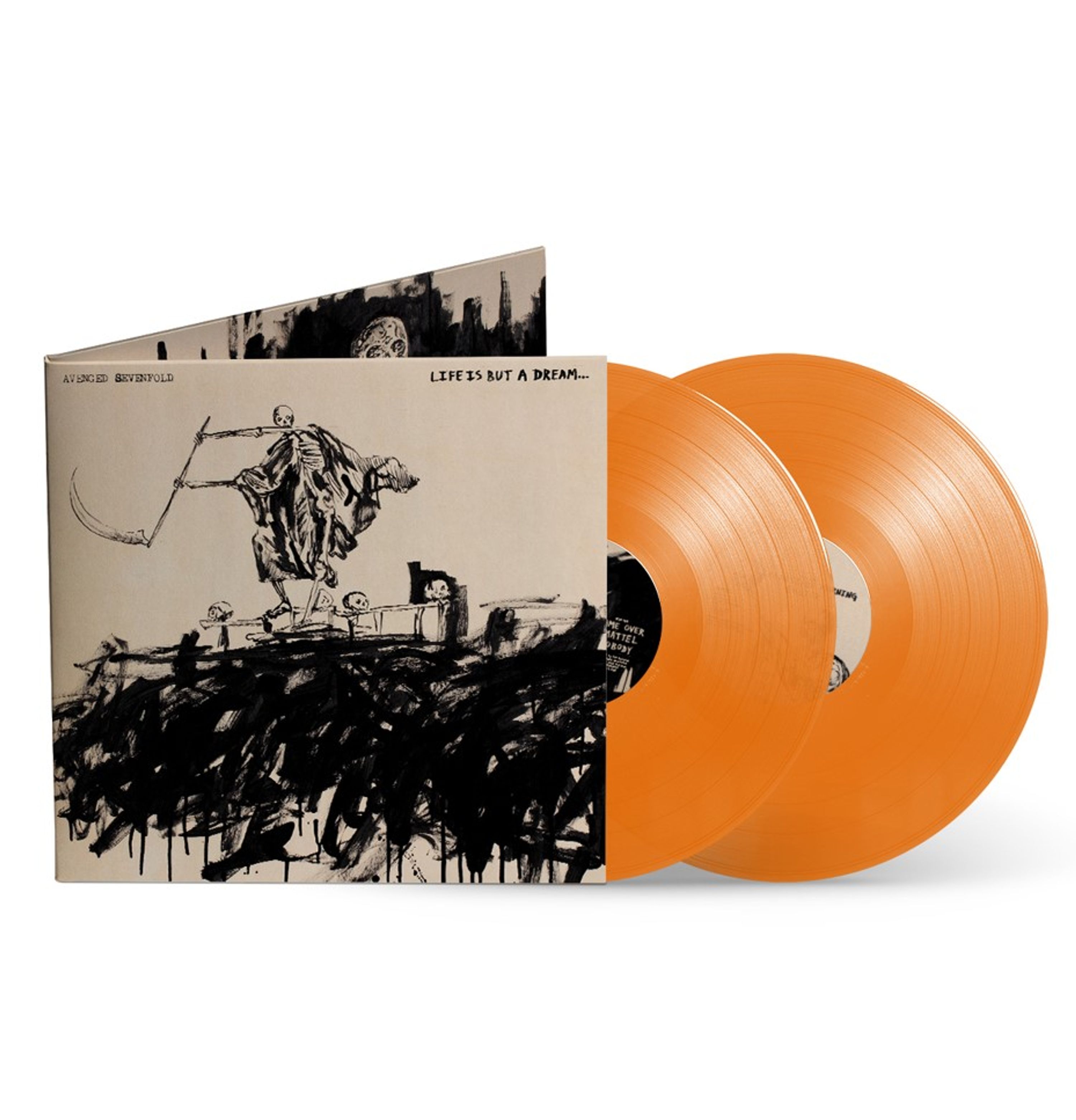 Vinyl Avenged Sevenfold A7X - LIFE IS BUT A DREAM... (ORANGE VINYL)