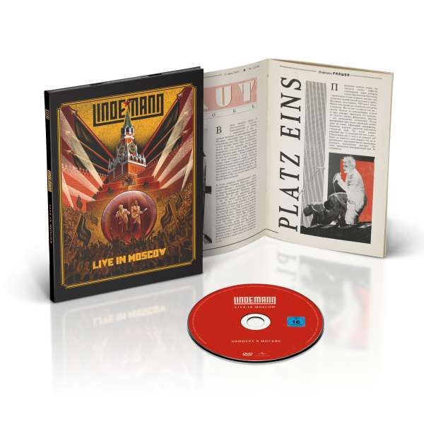 DVD Lindemann - LIVE IN MOSCOW