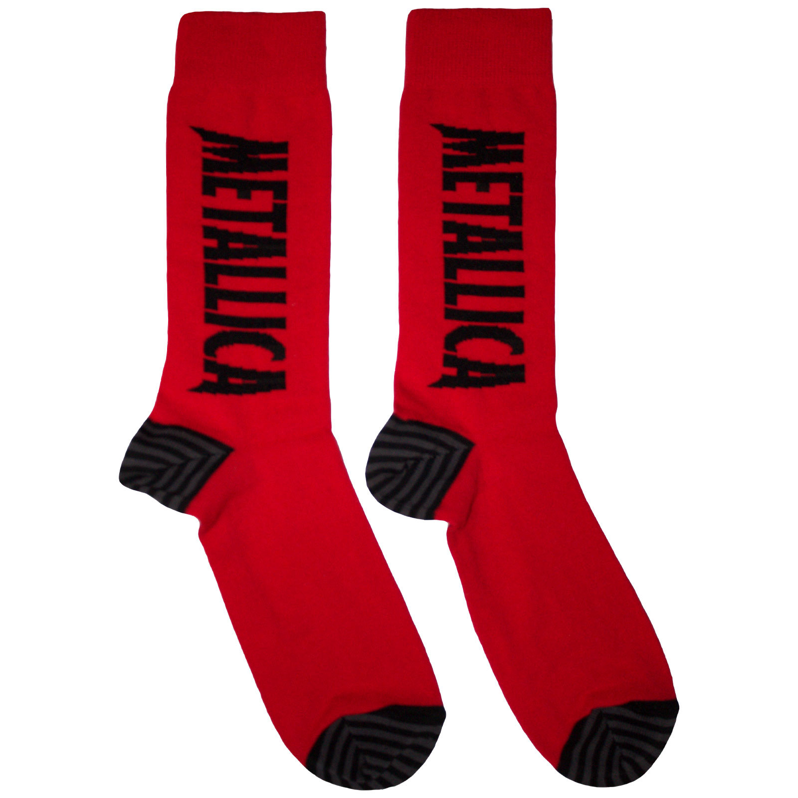 Ponožky Metallica - Stressed Logo, Unisex,Červená,UK 7 - 11