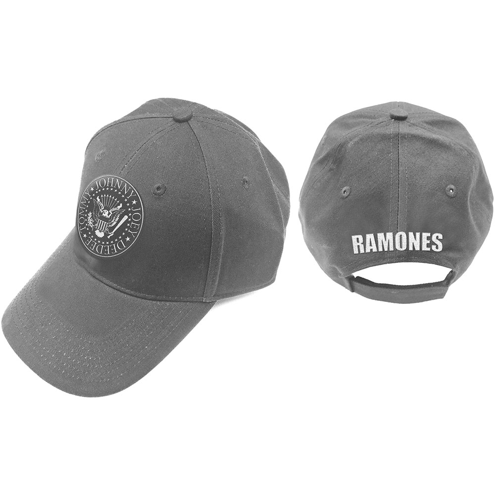 Šiltovka Ramones - Presidential Seal, Unisex,Šedá,Univerzálna