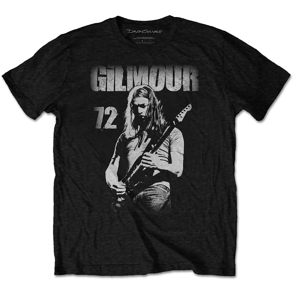 Tričko David Gilmour - 72, Unisex,Čierna,3XL