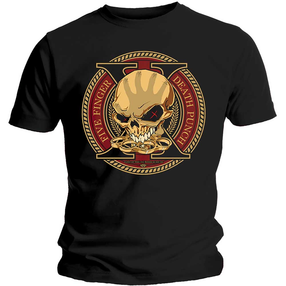Tričko Five Finger Death Punch - Decade of Destruction, Unisex,Čierna,XL