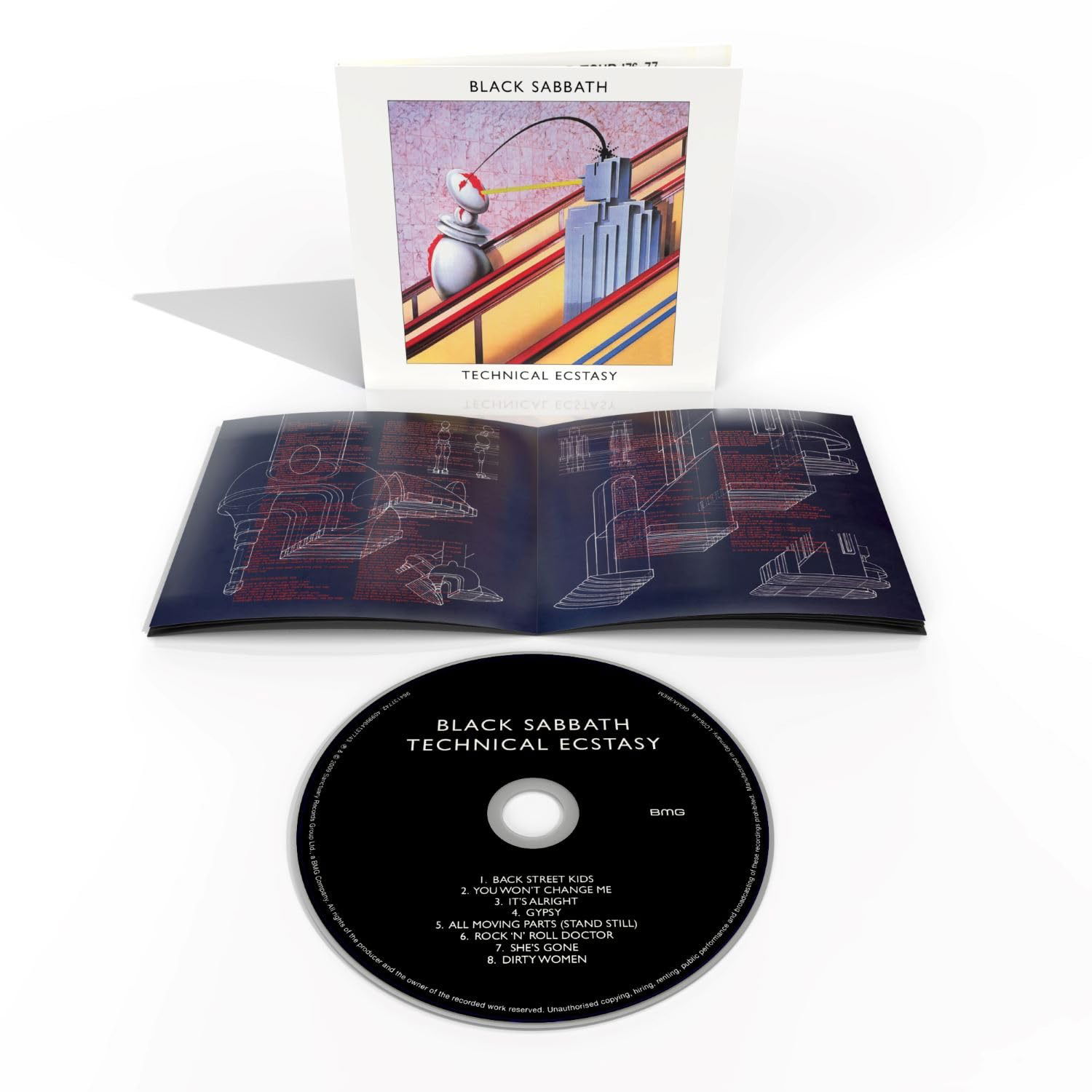 CD Black Sabbath - TECHNICAL ECSTASY