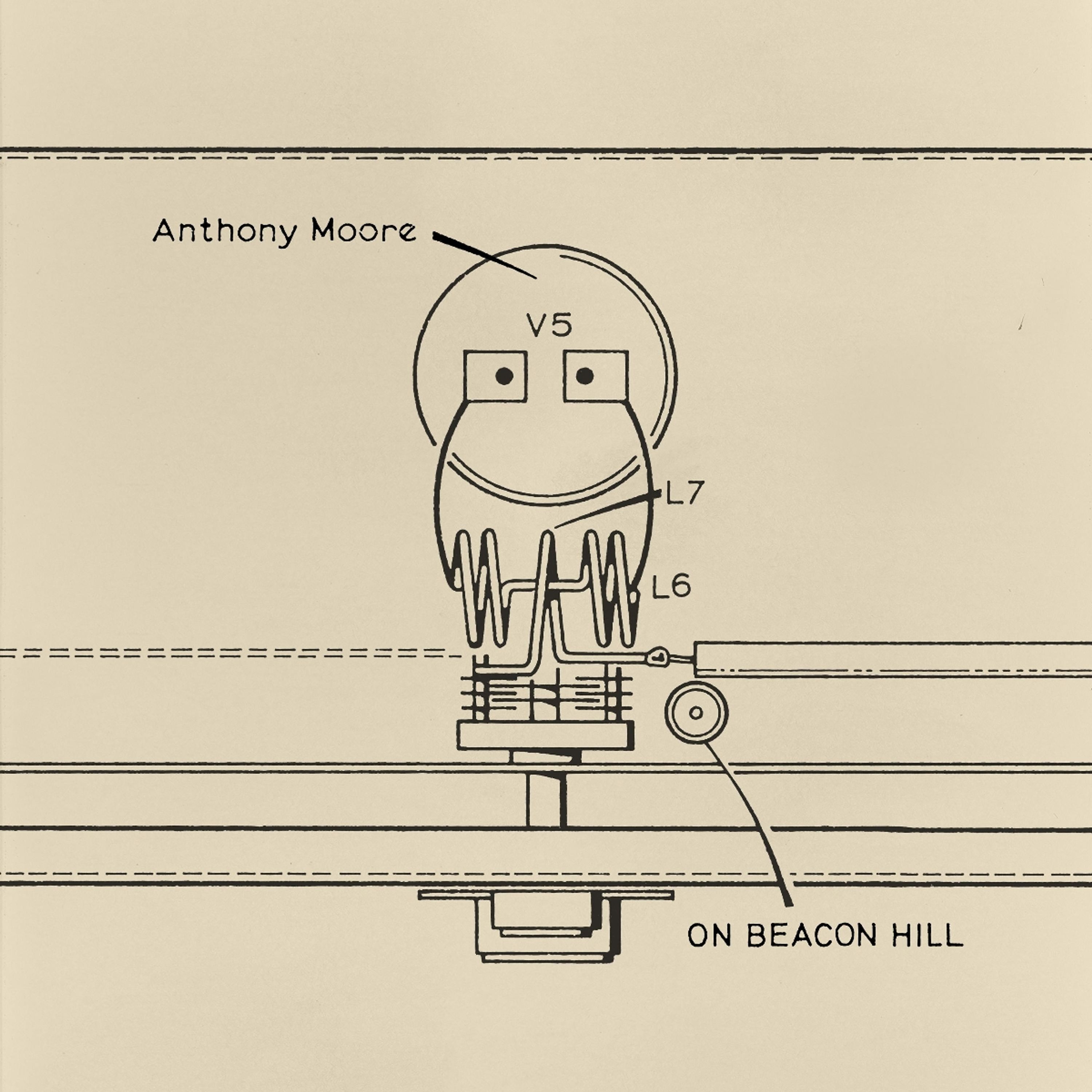 Vinyl Anthony Moore with AKA & Friends - ON BEACON HILL