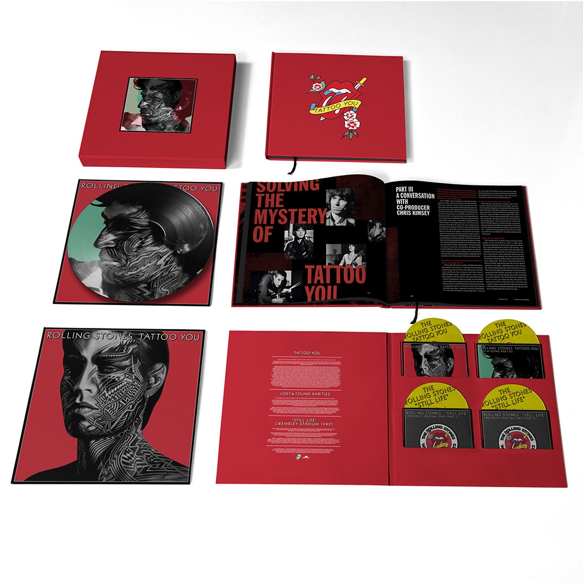 CD The Rolling Stones - Tattoo You (40th Anniversary Box Set Edition: 4 CD + Picture Disc )