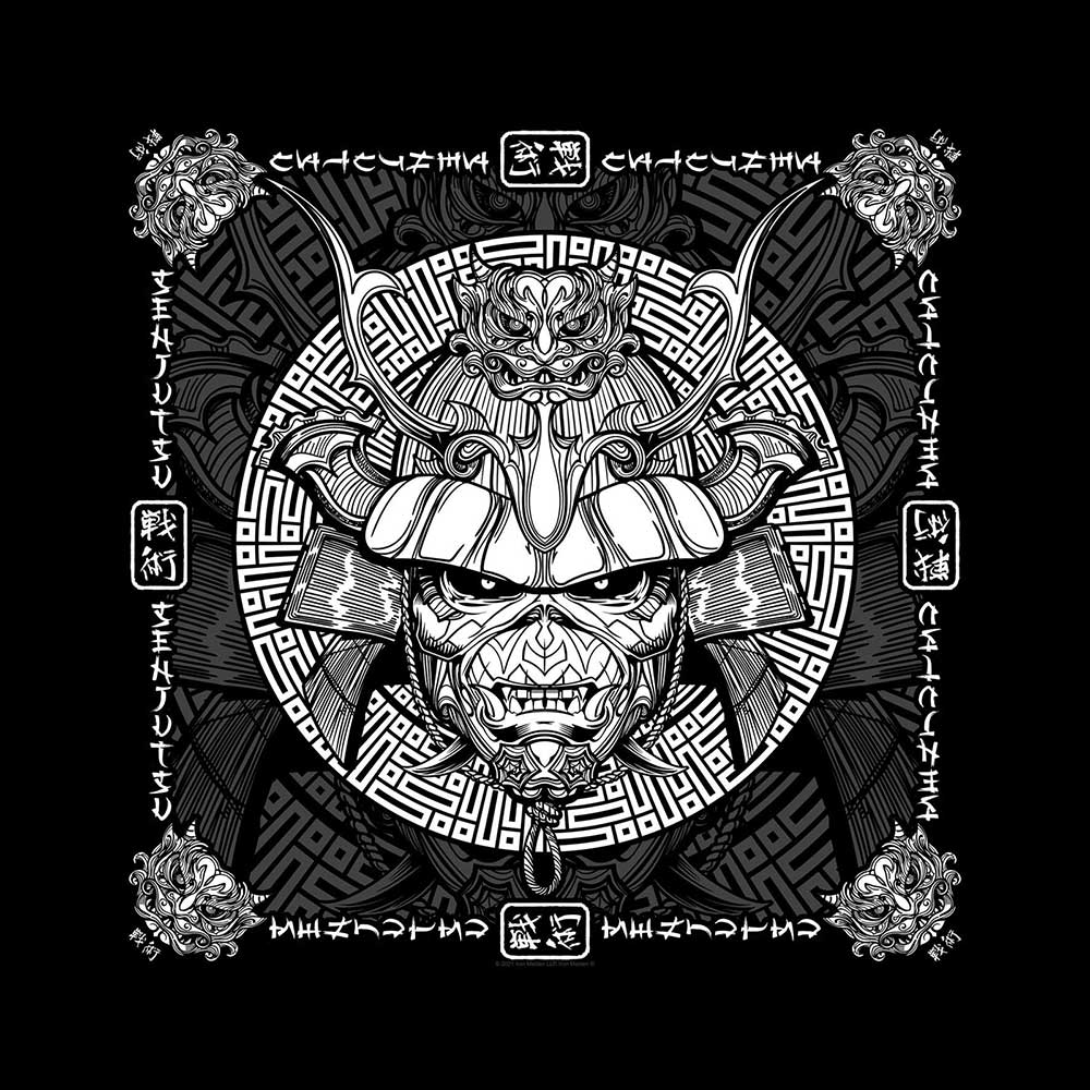 Šatka Iron Maiden - Senjutsu Samurai Eddie, Unisex,Čierna,Univerzálna