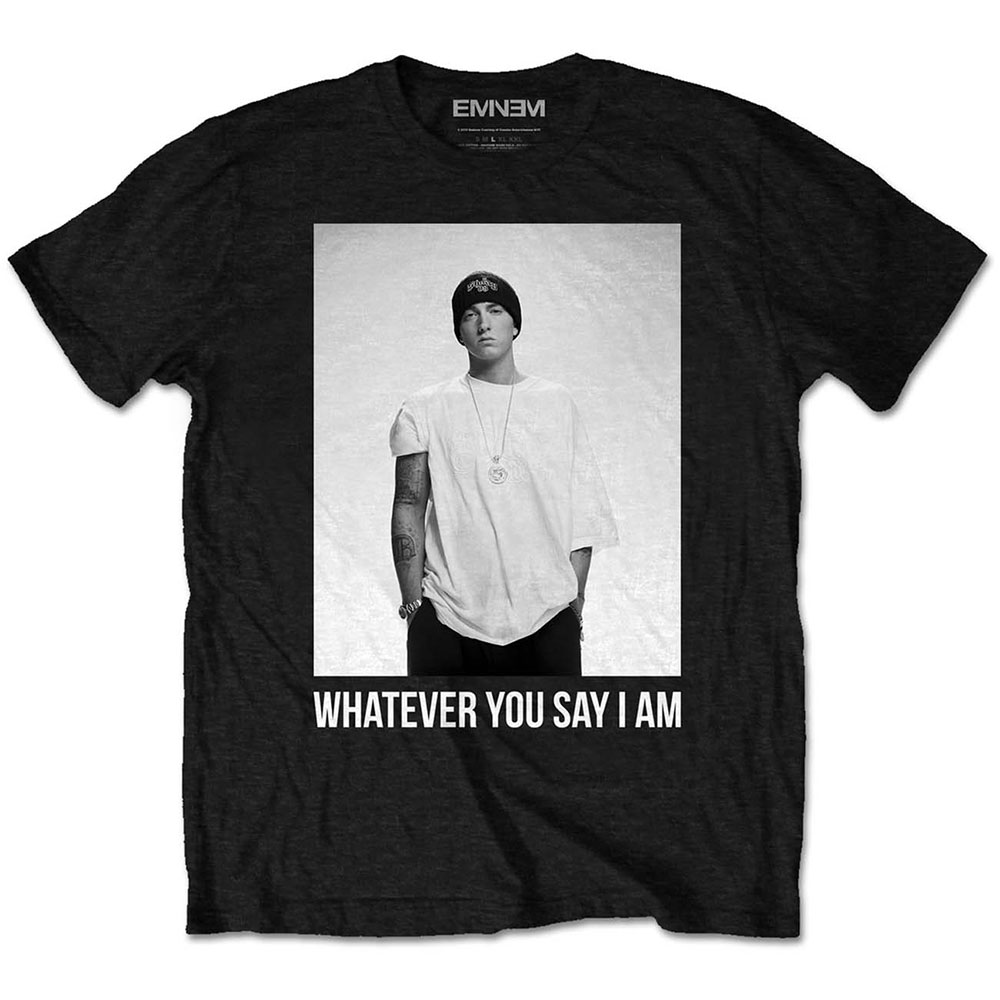 Tričko Eminem - Whatever, Unisex,Čierna,M