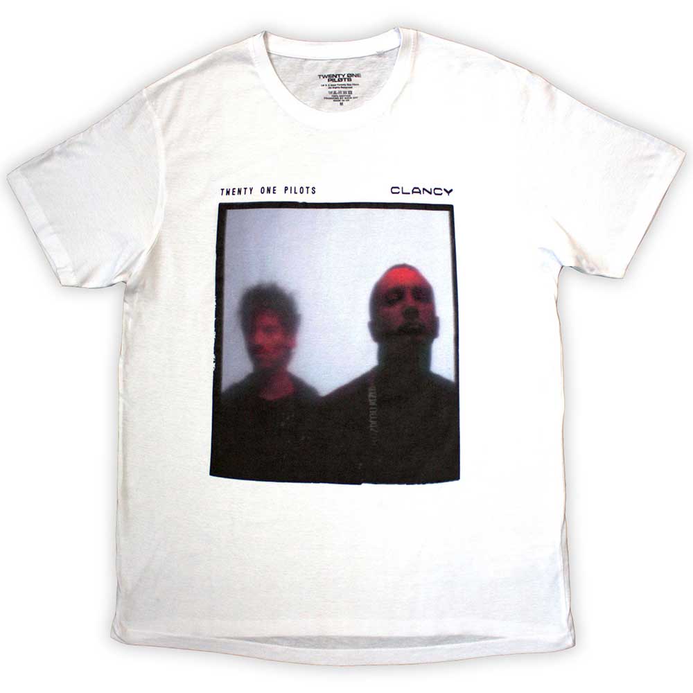 Tričko Twenty One Pilots - Red Film, Unisex,Biela,XXL