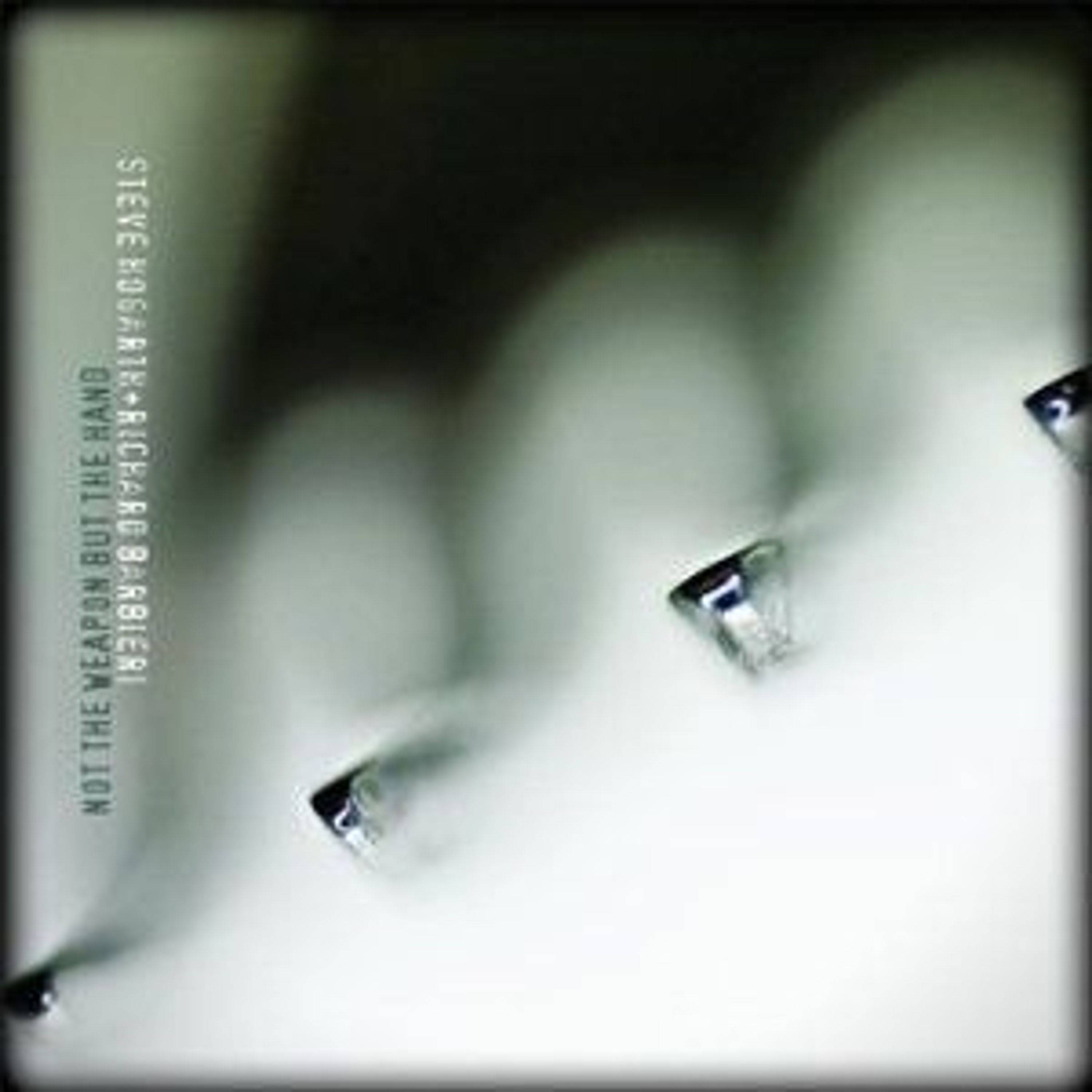 CD Steve Hogarth & Richard Barbieri - NOT THE WEAPON BUT THE HAND