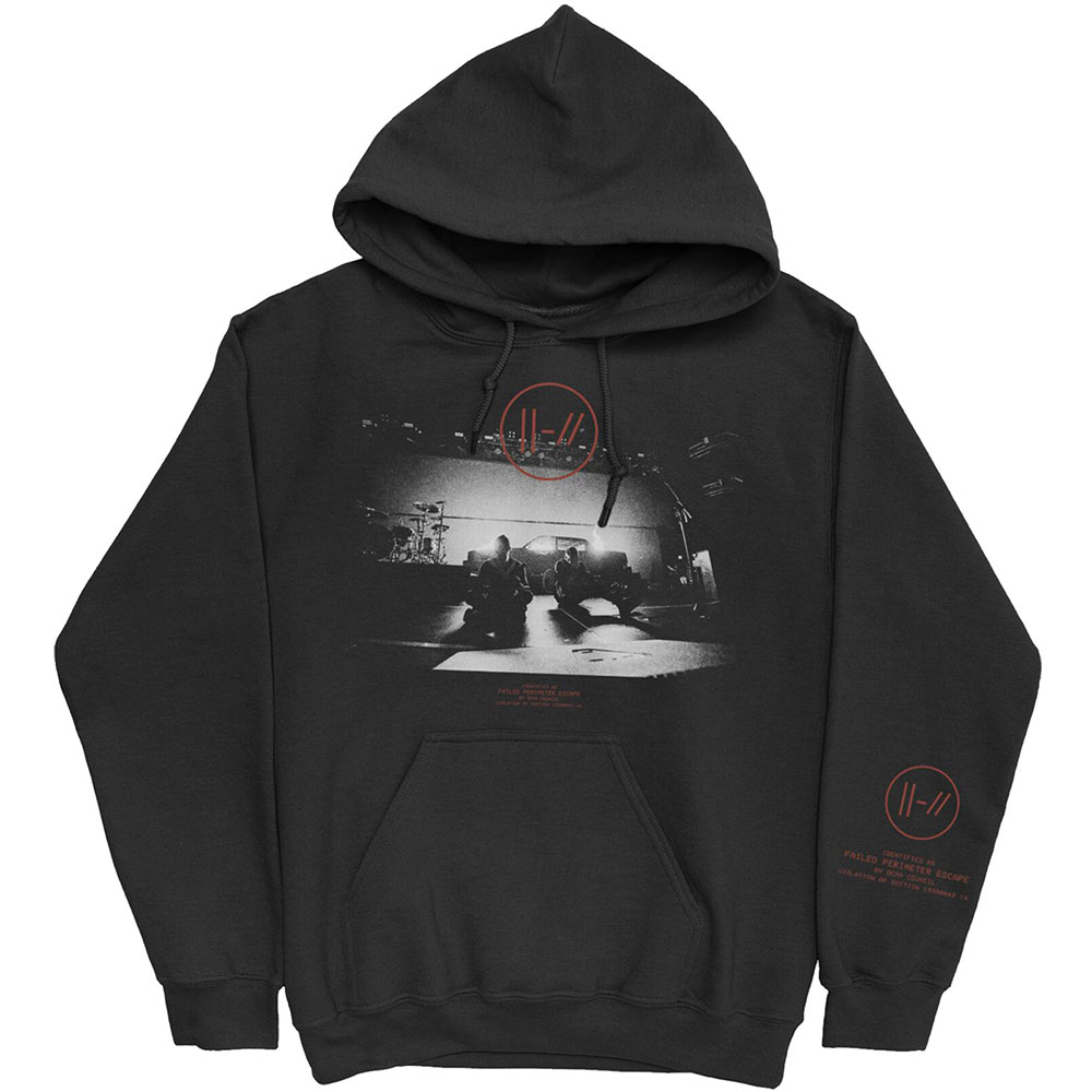 Mikina Twenty One Pilots - Dark Stage, Unisex,Čierna,XXL