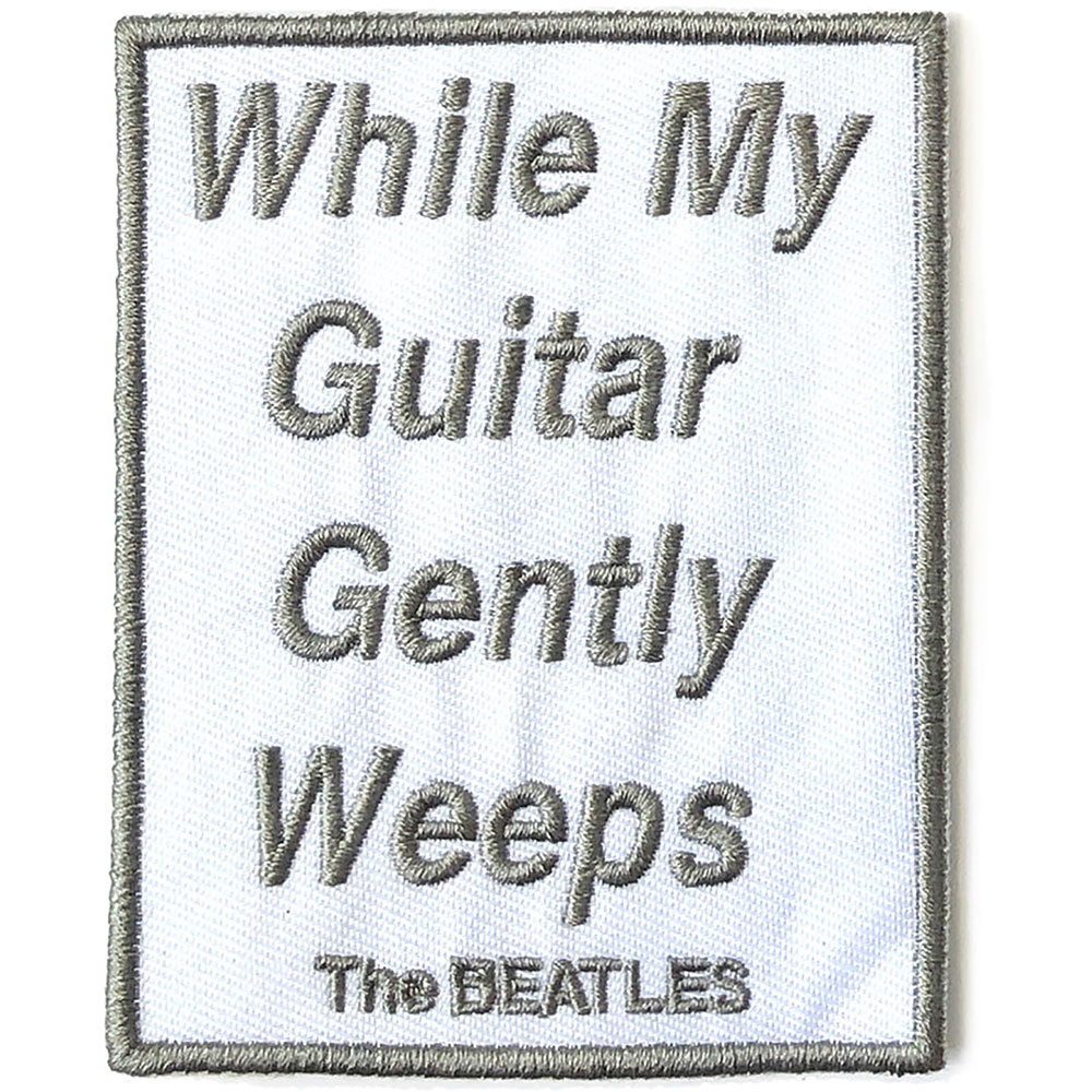 Nažehlovačka The Beatles - While My Guitar Gently Weeps