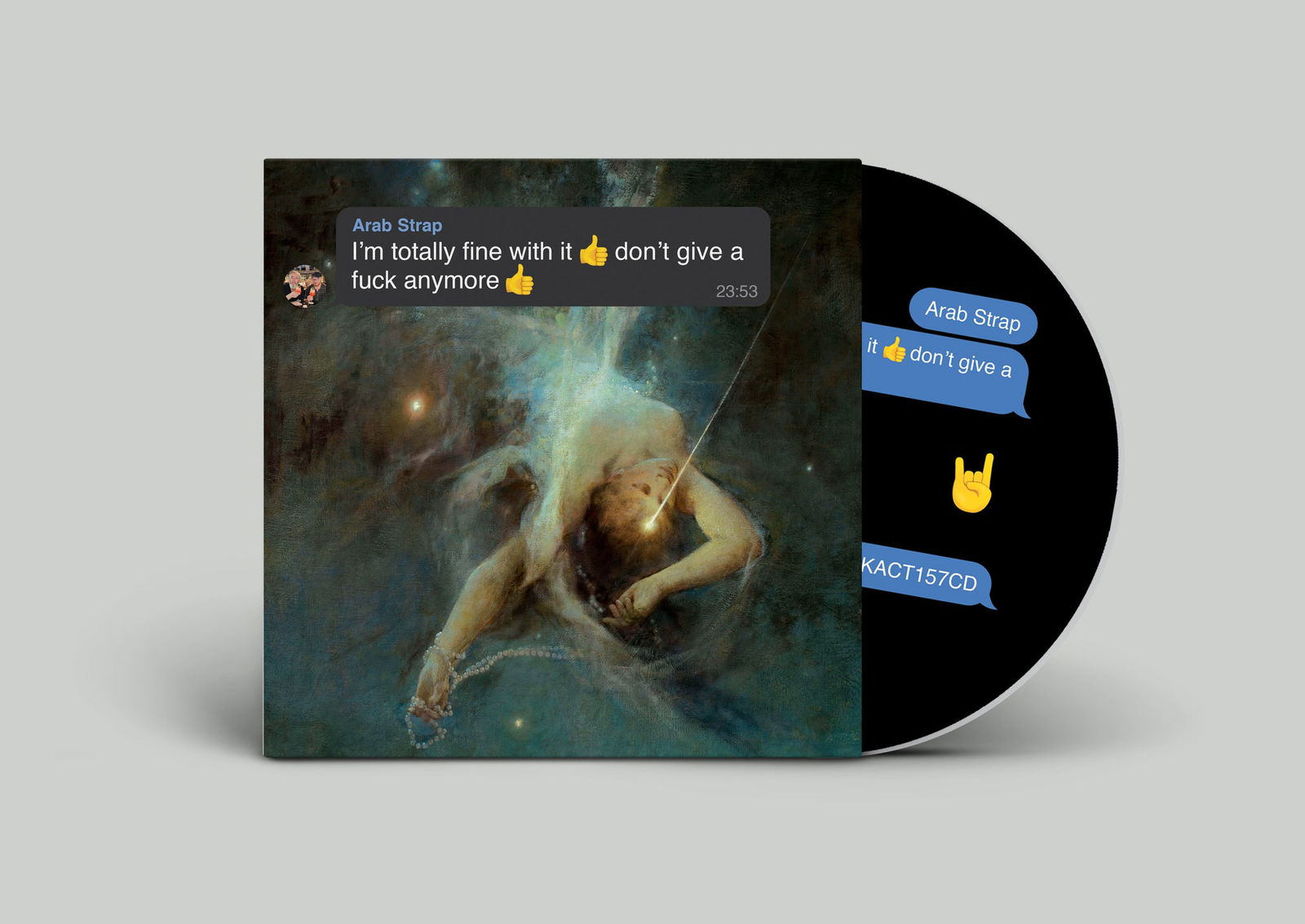 CD Arab Strap - I'M TOTALLY FINE WITH IT DON'T GIVE A FUCK ANYMORE