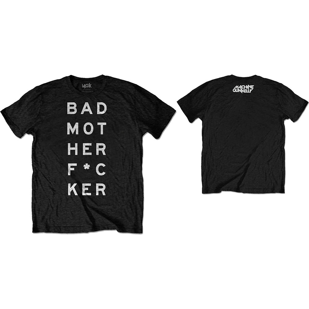 Tričko Machine Gun Kelly - Bad Mo-Fu, Unisex,Čierna,XXL