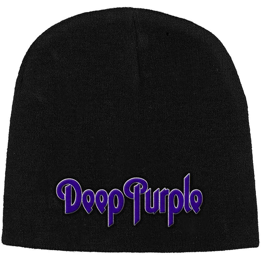 Čapica Deep Purple - Logo, Unisex,Čierna,Univerzálna