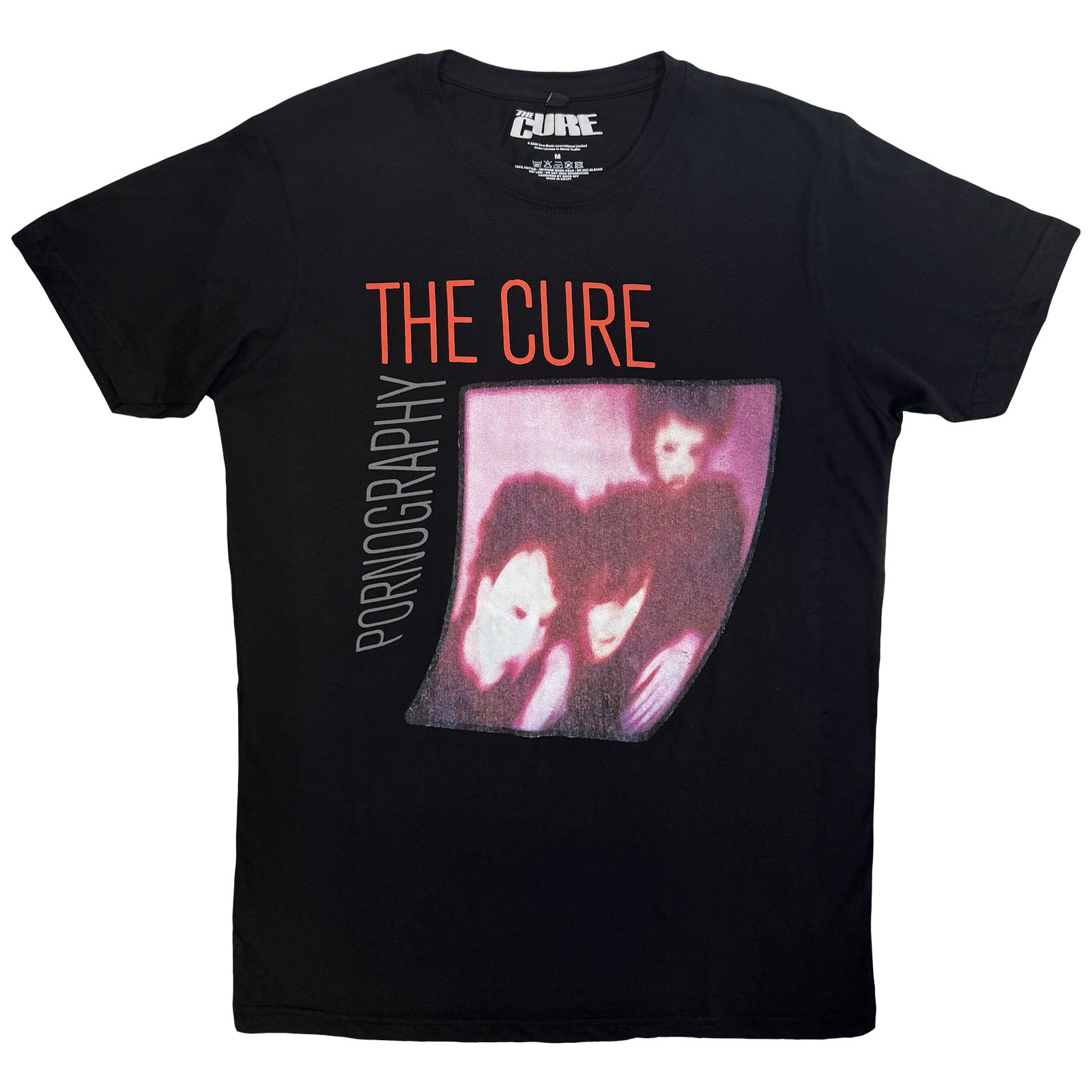Tričko The Cure - Pornography Photo Warped, Unisex,Čierna,XXL