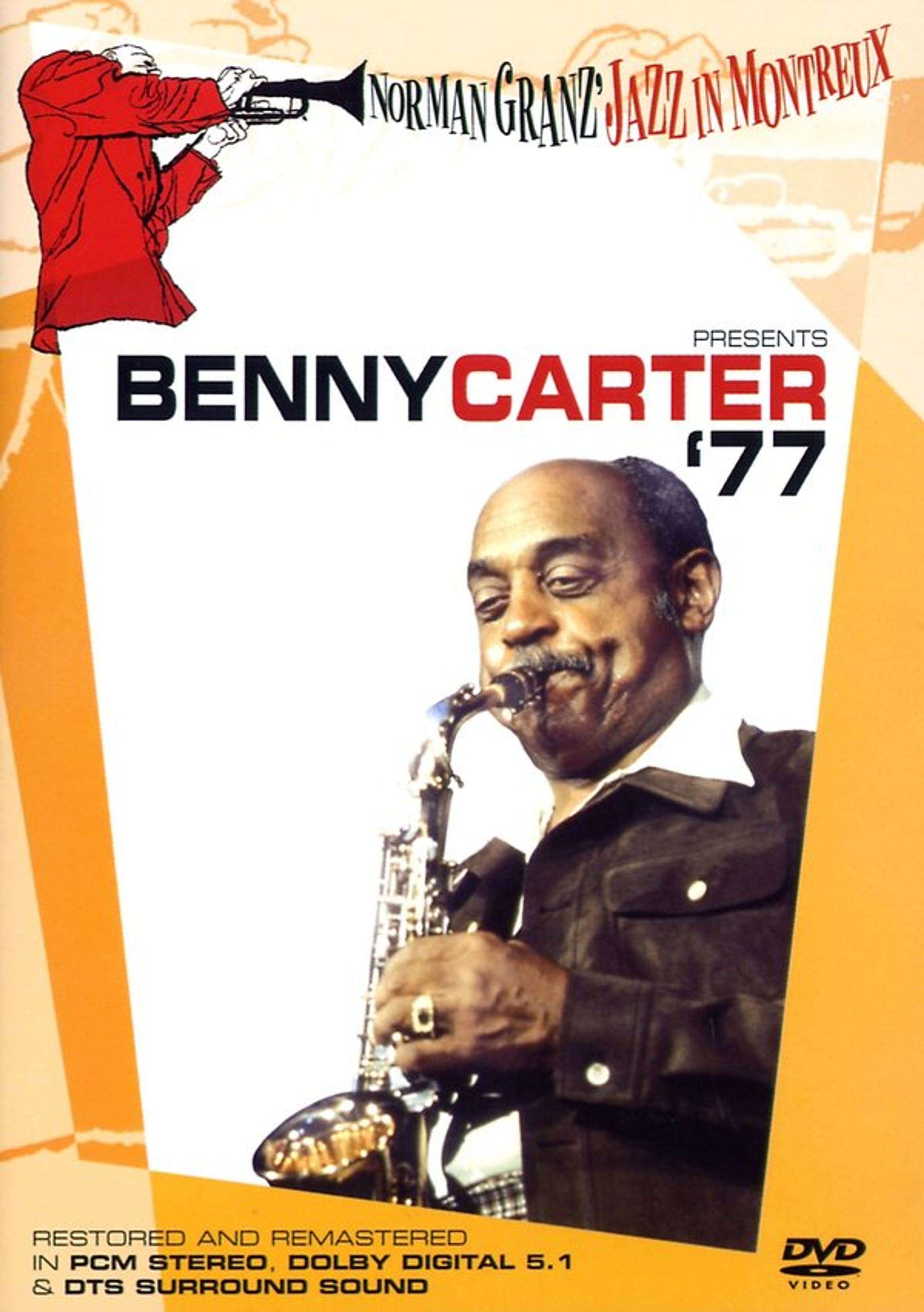 DVD Benny Carter - NORMAN GRANZ JAZZ IN MONT
