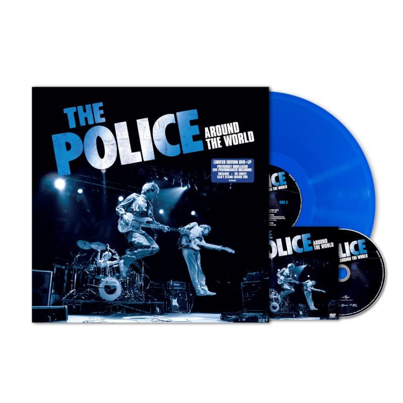 Vinyl The Police - Around the World Live 1979/1980 (Transparent Blue Vinyl) (+CD)