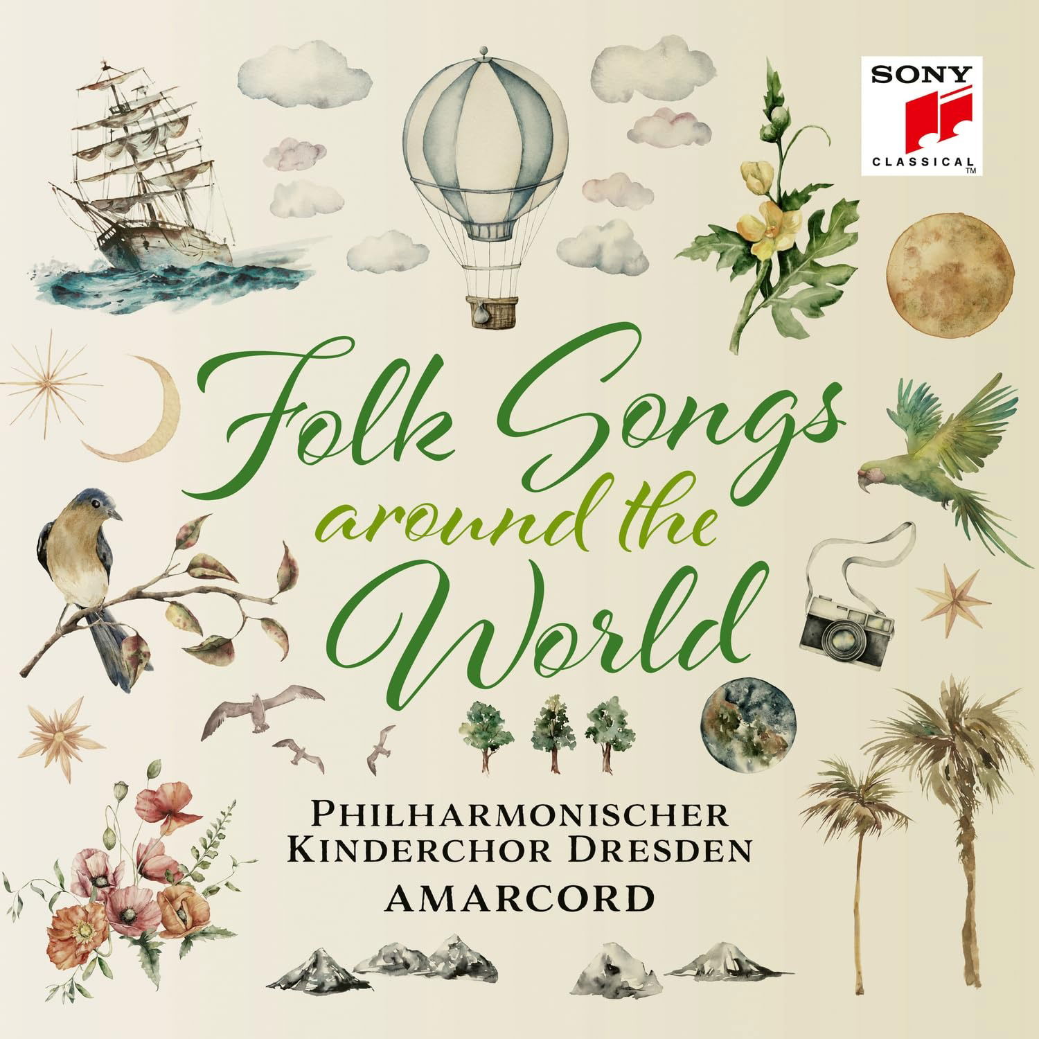 CD Philharmonischer Kinderchor Dresden - Folk Songs - Around the World