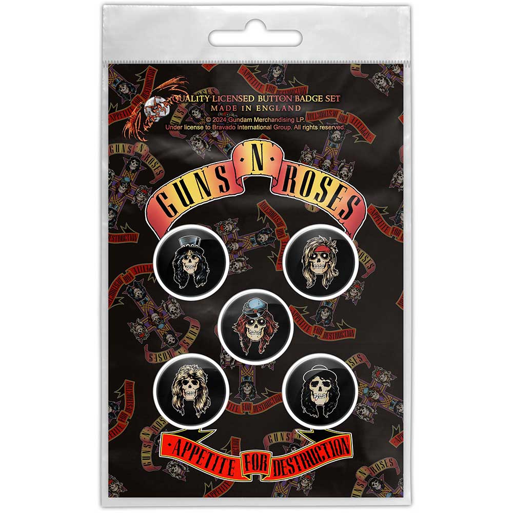 Odznak Guns N’ Roses - Appetite For Destruction