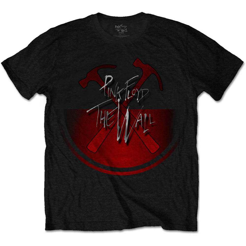 Tričko Pink Floyd - The Wall Oversized Hammers, Unisex,Čierna,XXL