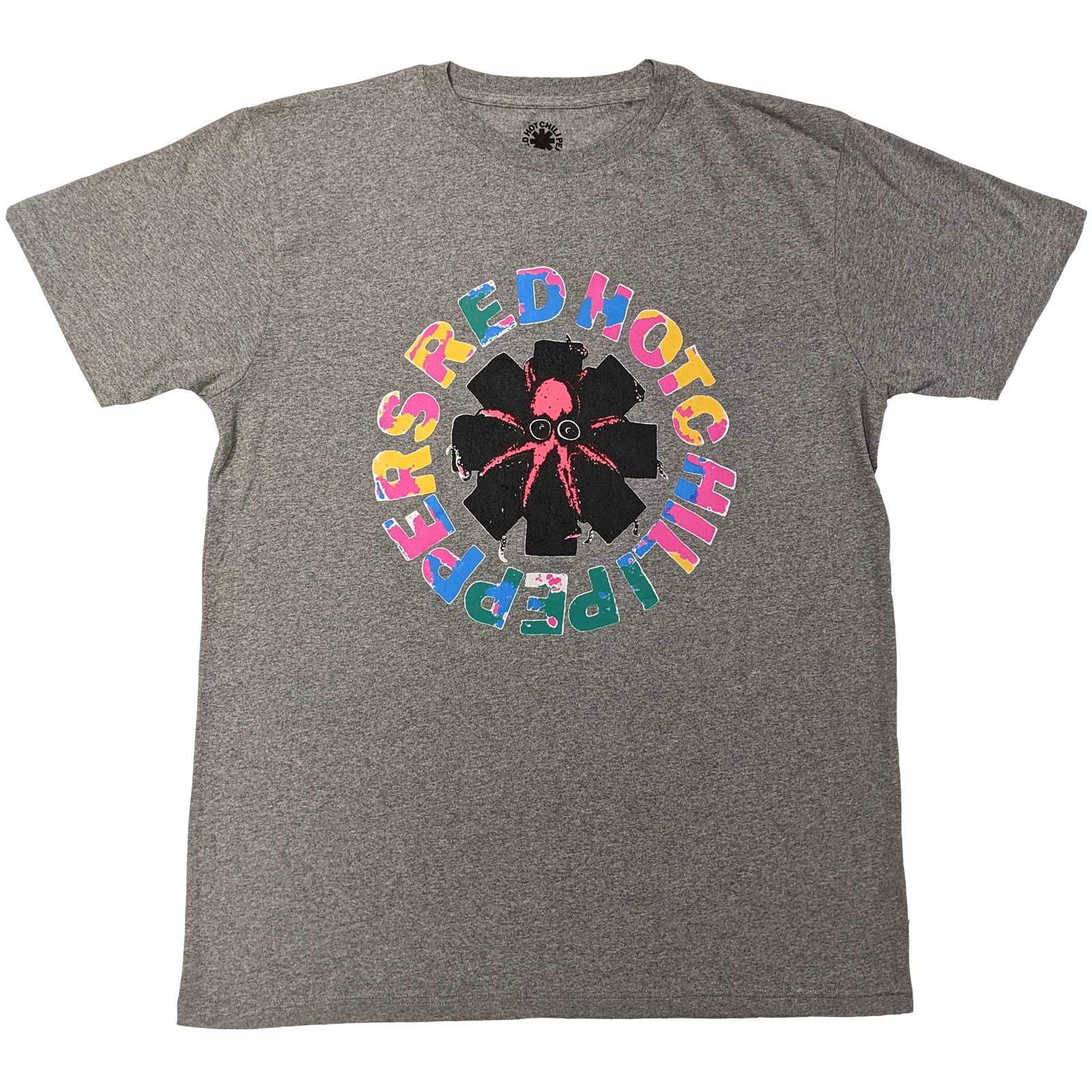 Tričko Red hot chili peppers - Octopus, Unisex,Šedá,XXL