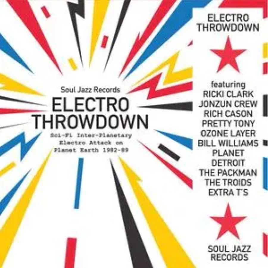 Vinyl Various Artists - ELECTRO THROWDOWN SCI-FI INTER-PLANETARY ELECTRO ATTACK ON PLANET EARTH 1982-89