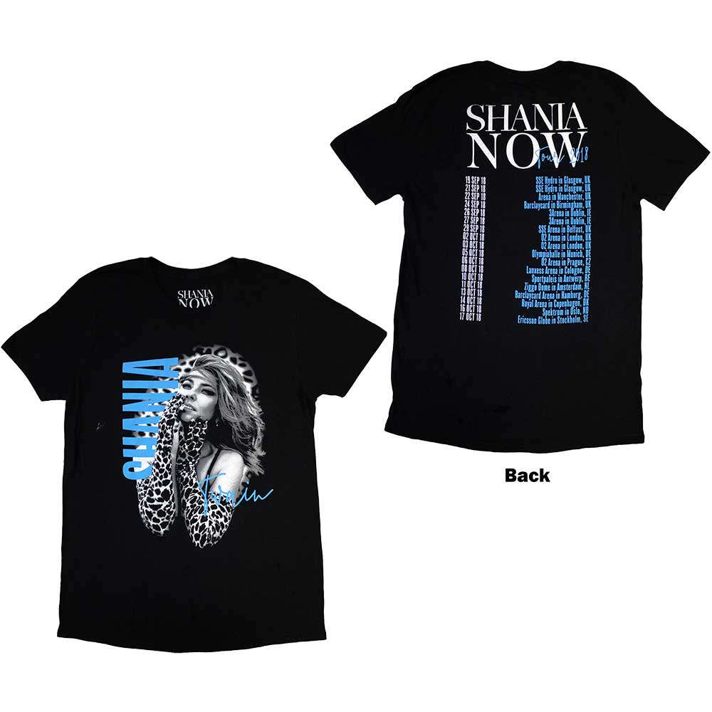 Tričko Shania Twain - Tour 2018 Gloves Photo, Unisex,Čierna,XXL
