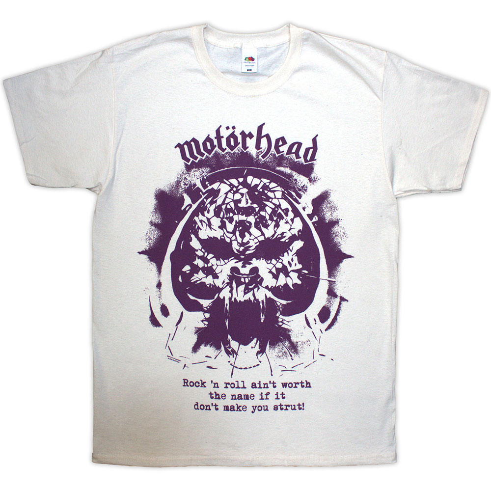 Tričko Motörhead - Make You Strut, Unisex,Natural,XXL