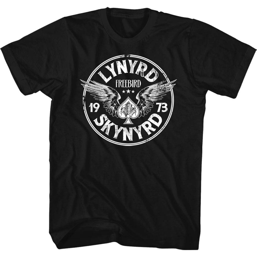 Tričko Lynyrd Skynyrd - Freebird '73 Wings, Unisex,Čierna,XXL