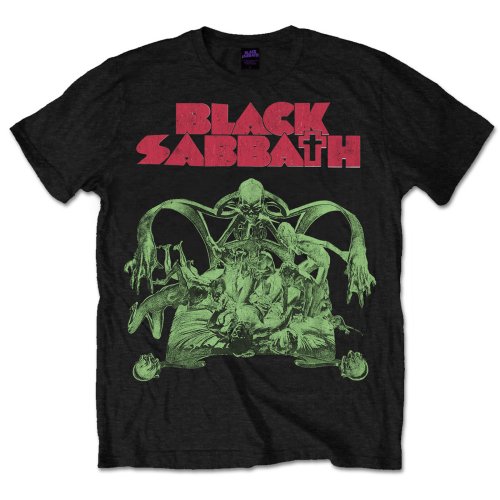 Tričko Black Sabbath - Sabbath Cut-out, Unisex,Čierna,XXL