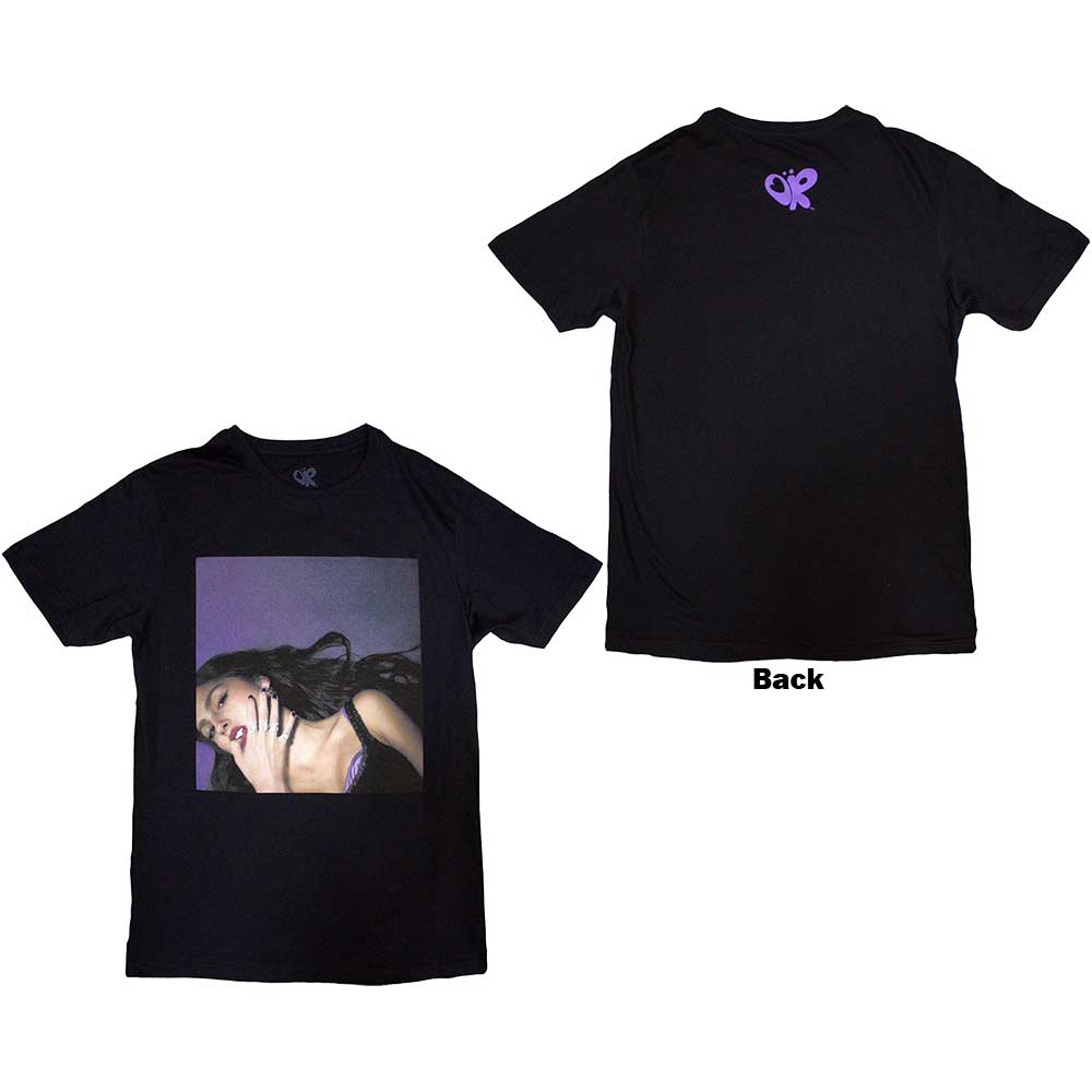 Tričko Olivia Rodrigo - Guts Album Cover, Unisex,Čierna,M