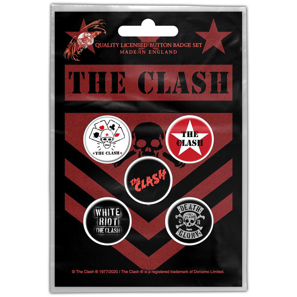 Odznak The Clash - London Calling