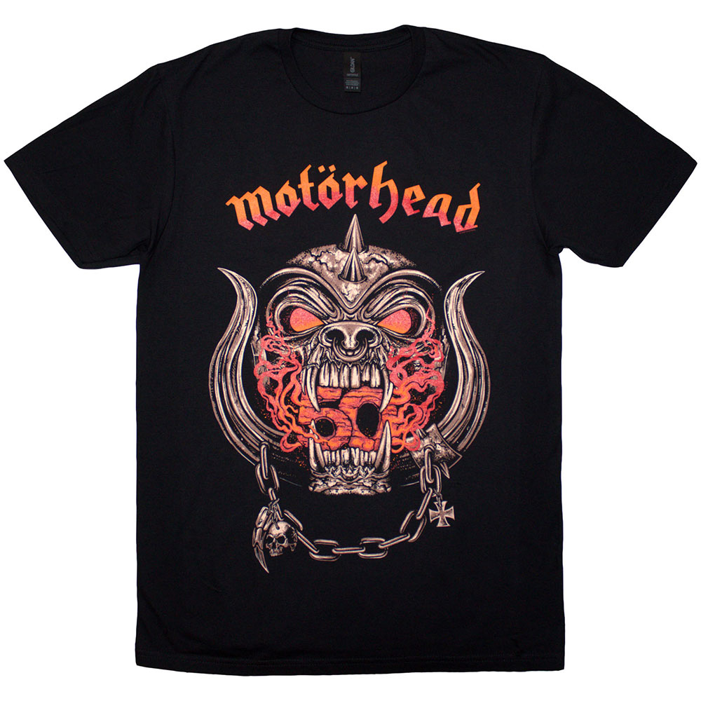 Tričko Motörhead - 50 Years Warpig Red Gradient, Unisex,Čierna,XXL