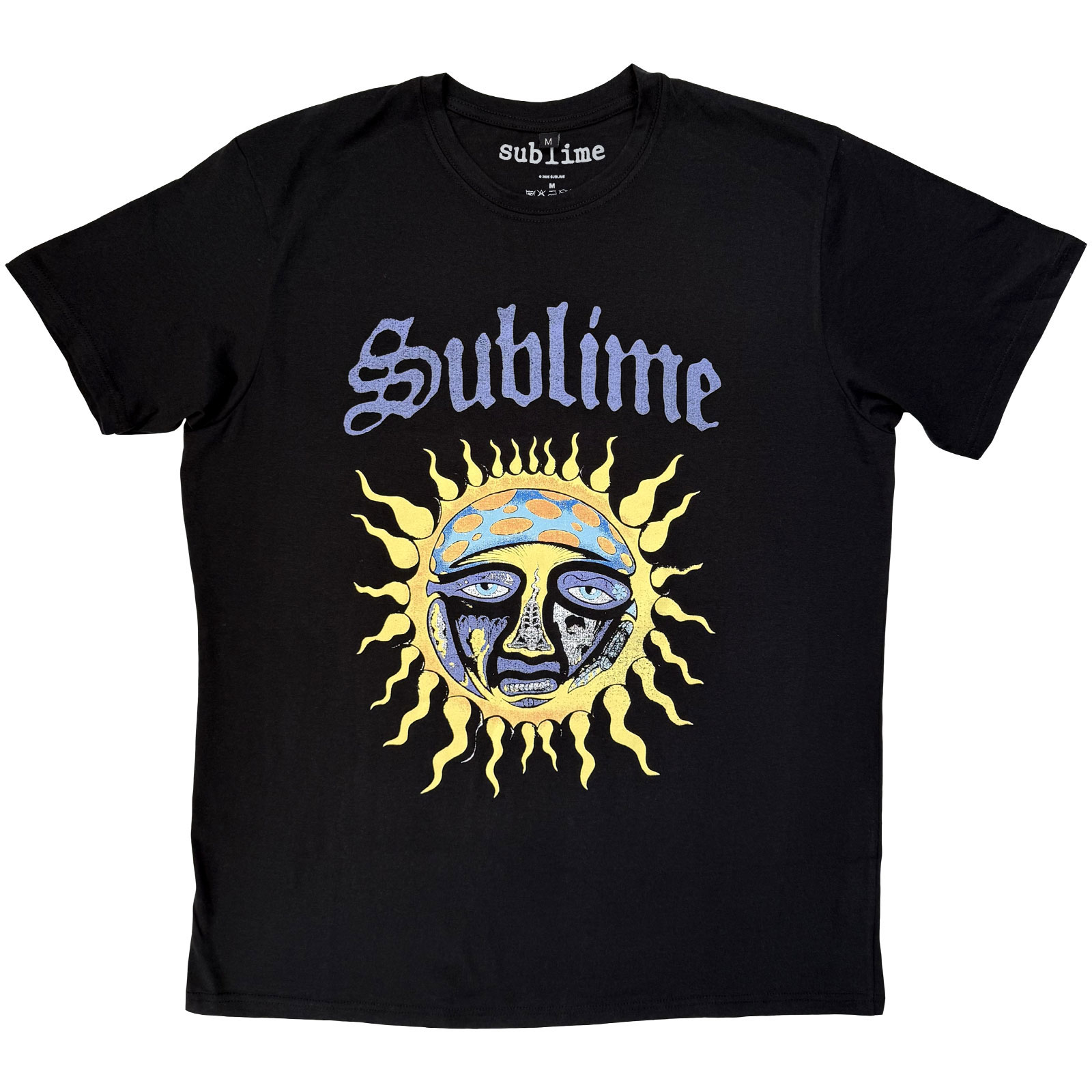 Tričko Sublime - Sun Logo, Unisex,Čierna,XXL