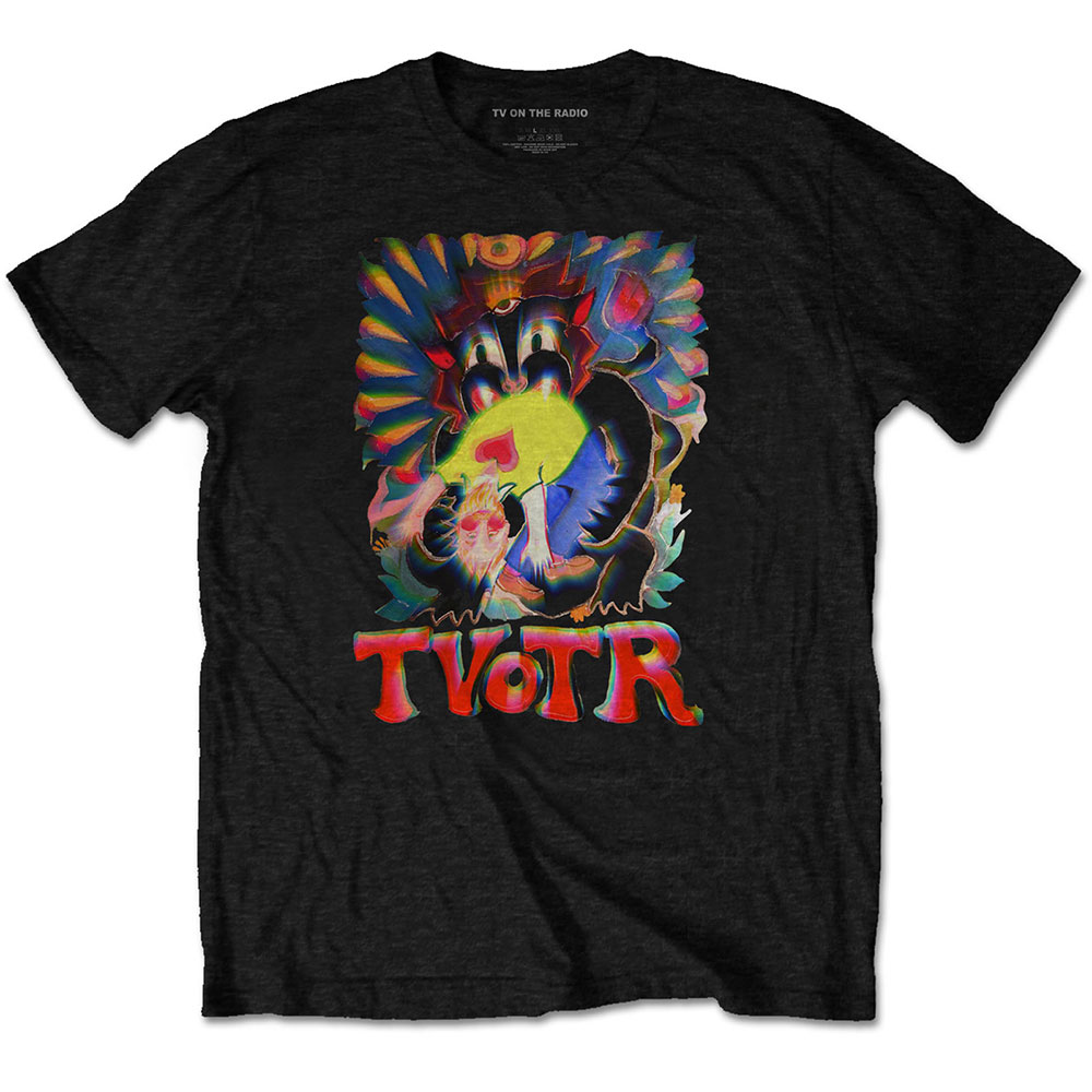 Tričko TV On The Radio - Psychedelic, Unisex,Čierna,XXL
