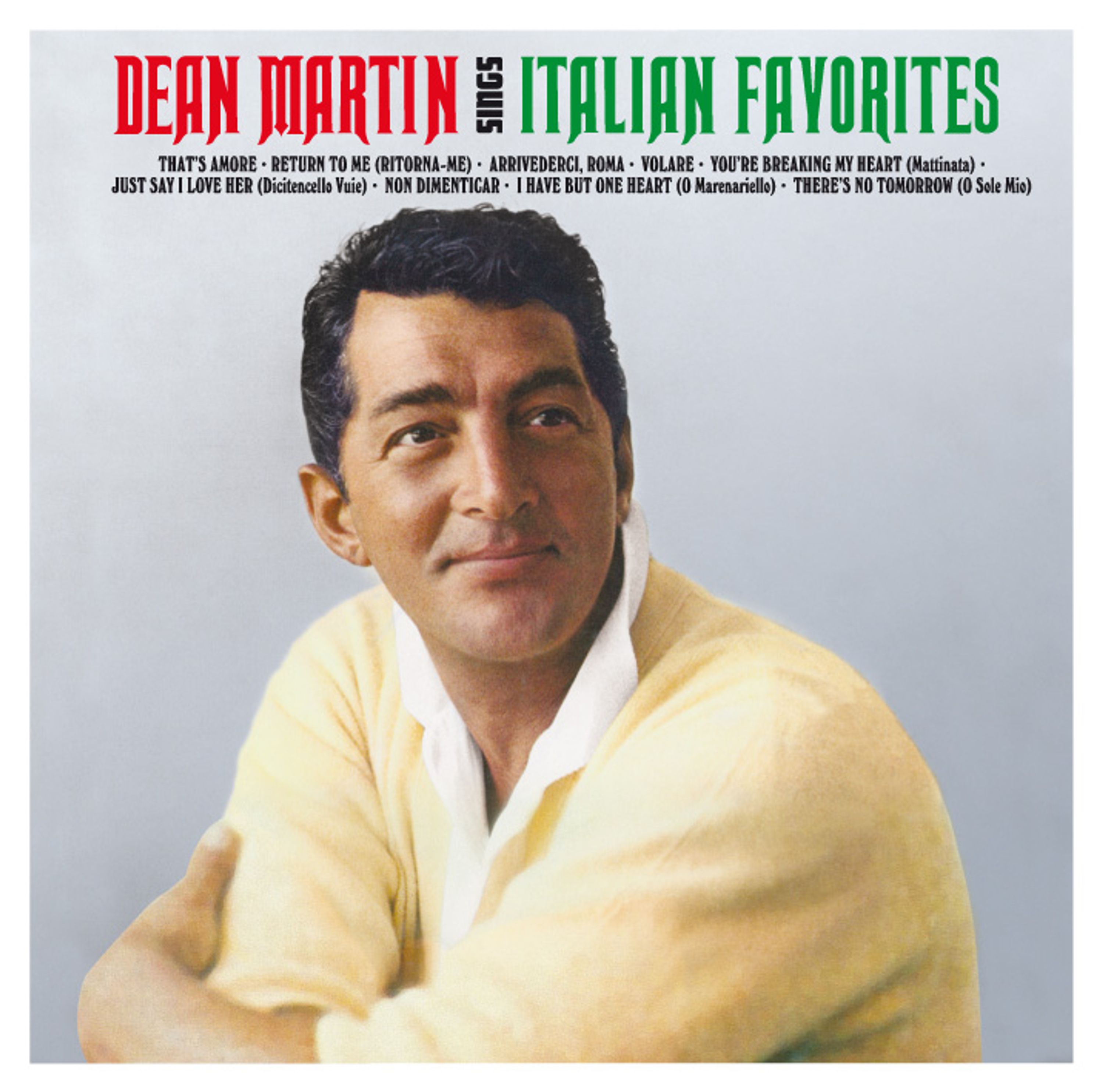 CD Dean Martin - MARTIN, DEAN - SINGS ITALIAN FAVORITES
