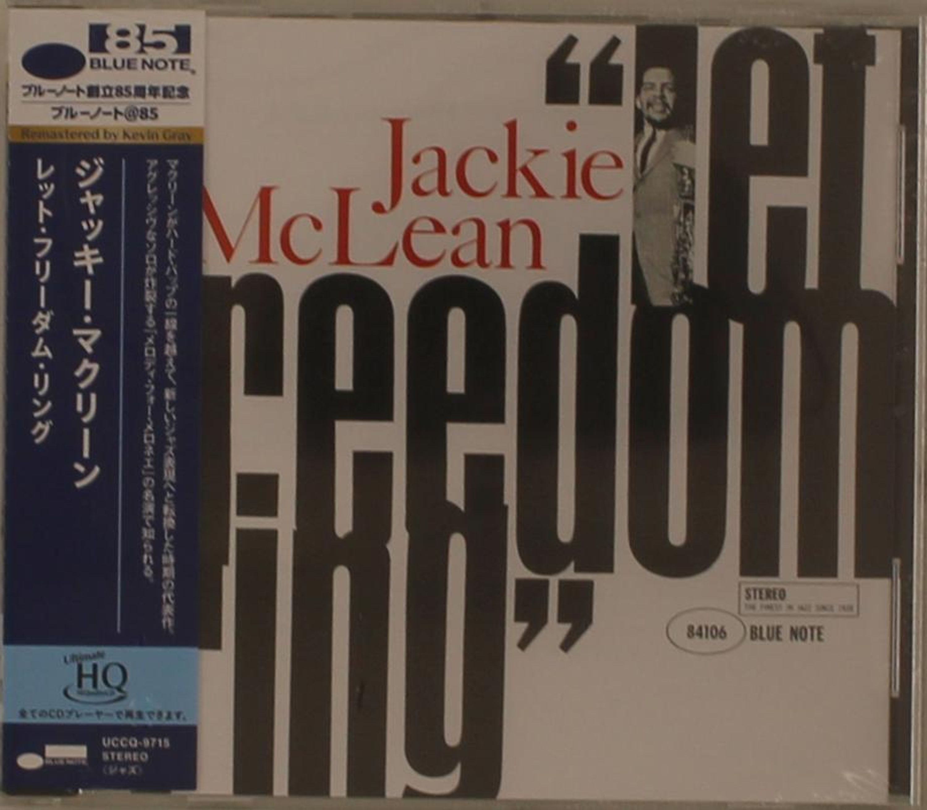 CD Jackie McLean - LET FREEDOM RING