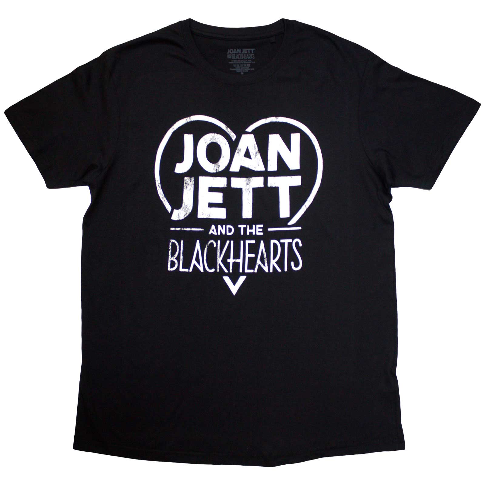 Tričko Joan Jett & The Blackhearts - Band Logo, Unisex,Čierna,XXL