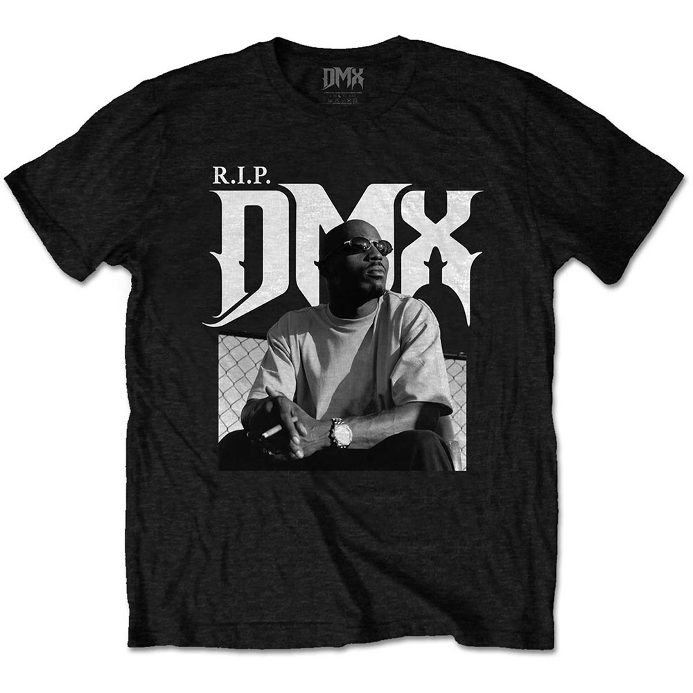 Tričko DMX - R.I.P., Unisex,Čierna,XXL