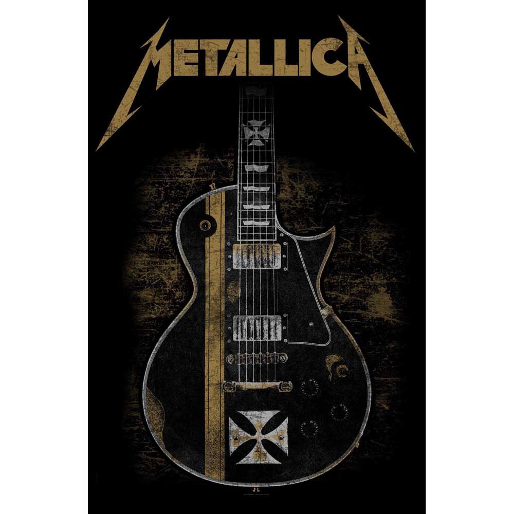 Plagát Metallica - Hetfield Guitar