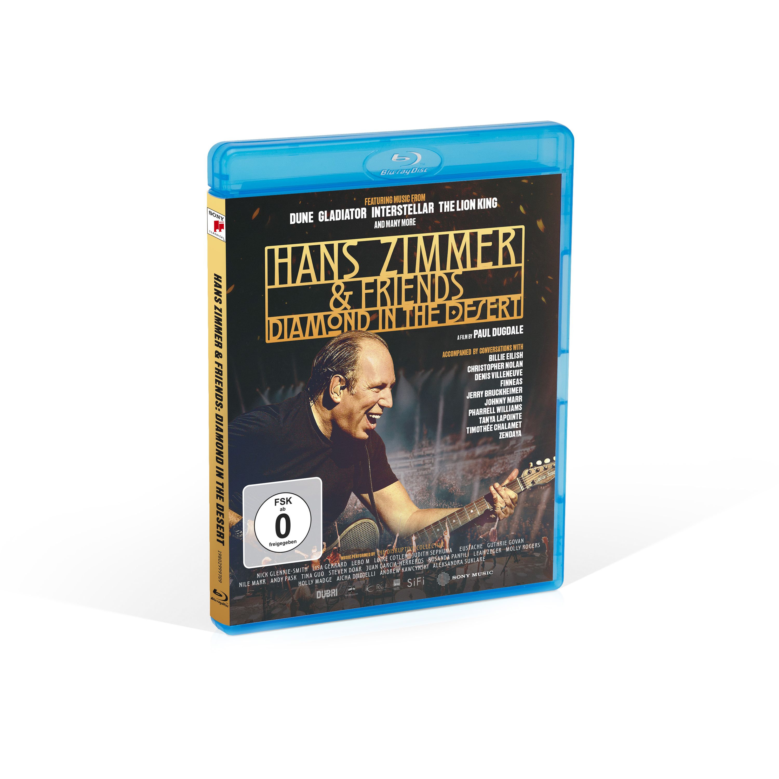 Blu-ray Hans Zimmer - Hans Zimmer Live - Diamond In the Desert