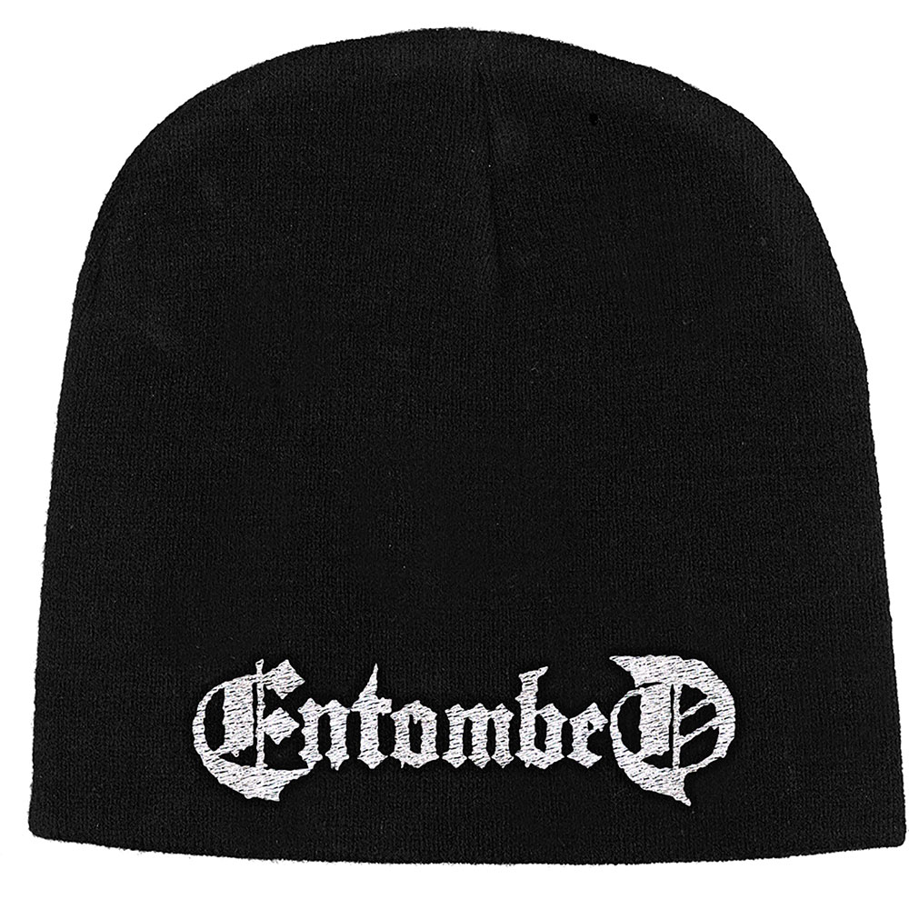Čapica Entombed - Logo, Unisex,Čierna,Univerzálna