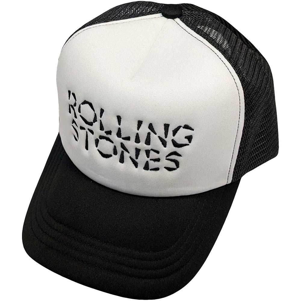Šiltovka The Rolling Stones - Hackney Diamonds Logo, Unisex,Čierna/biela,Univerzálna