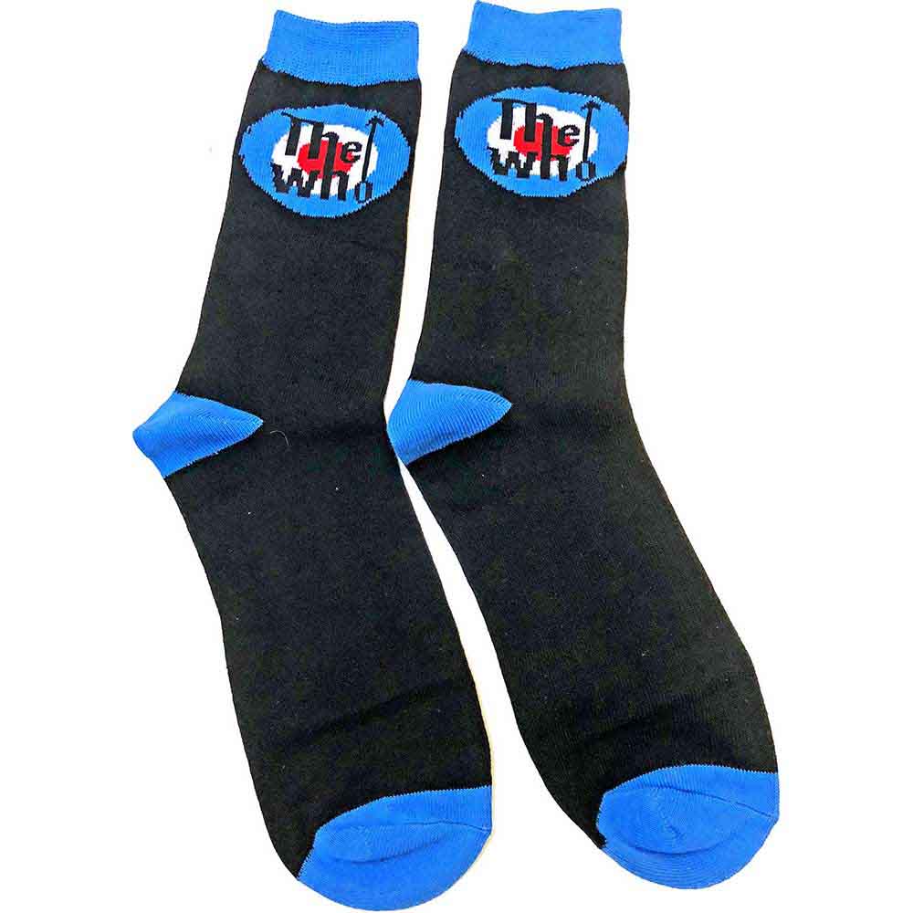 Ponožky The Who - Target Logo, Unisex,Čierna,Univerzálna