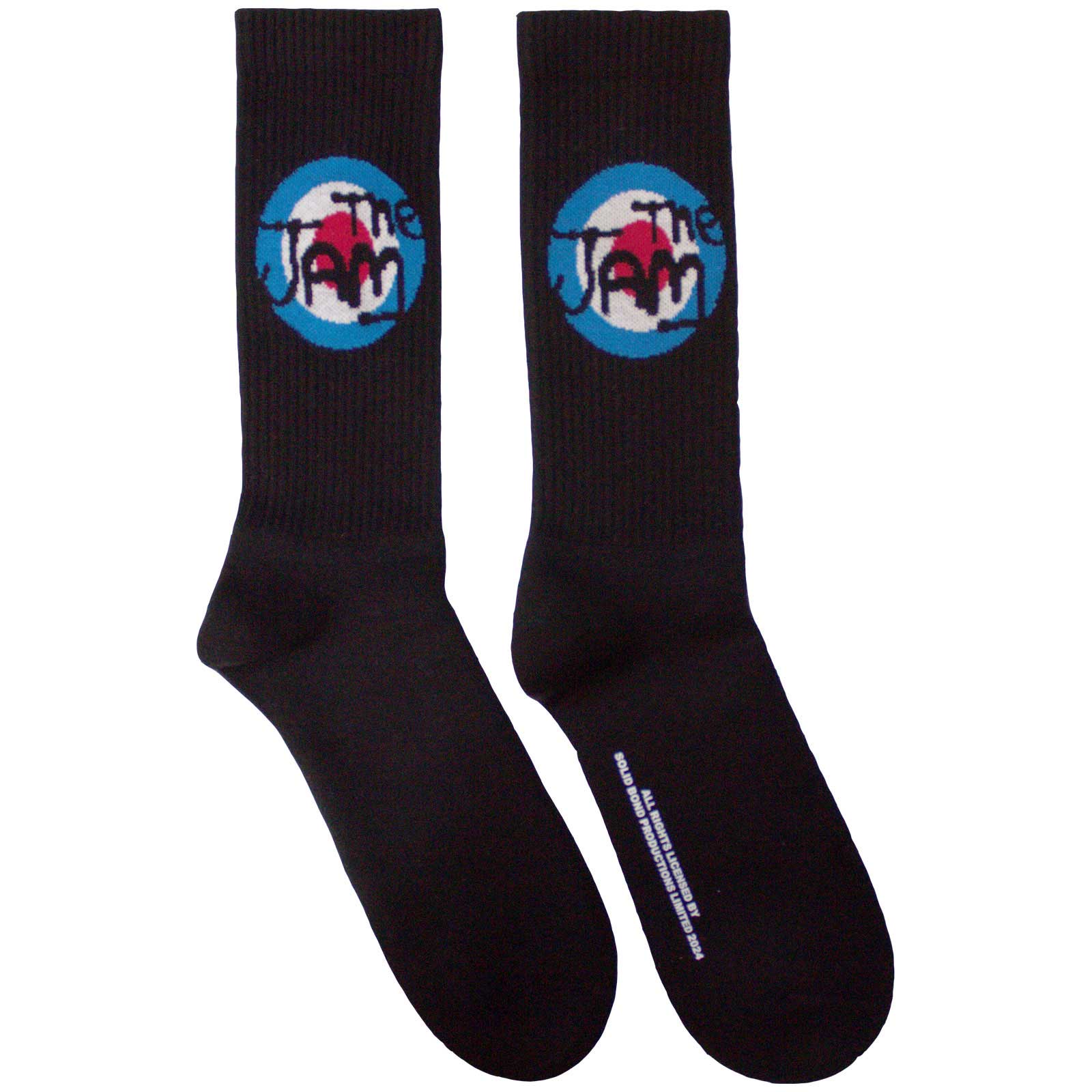 Ponožky The Jam - Target Logo, Unisex,Čierna,UK 7 - 11