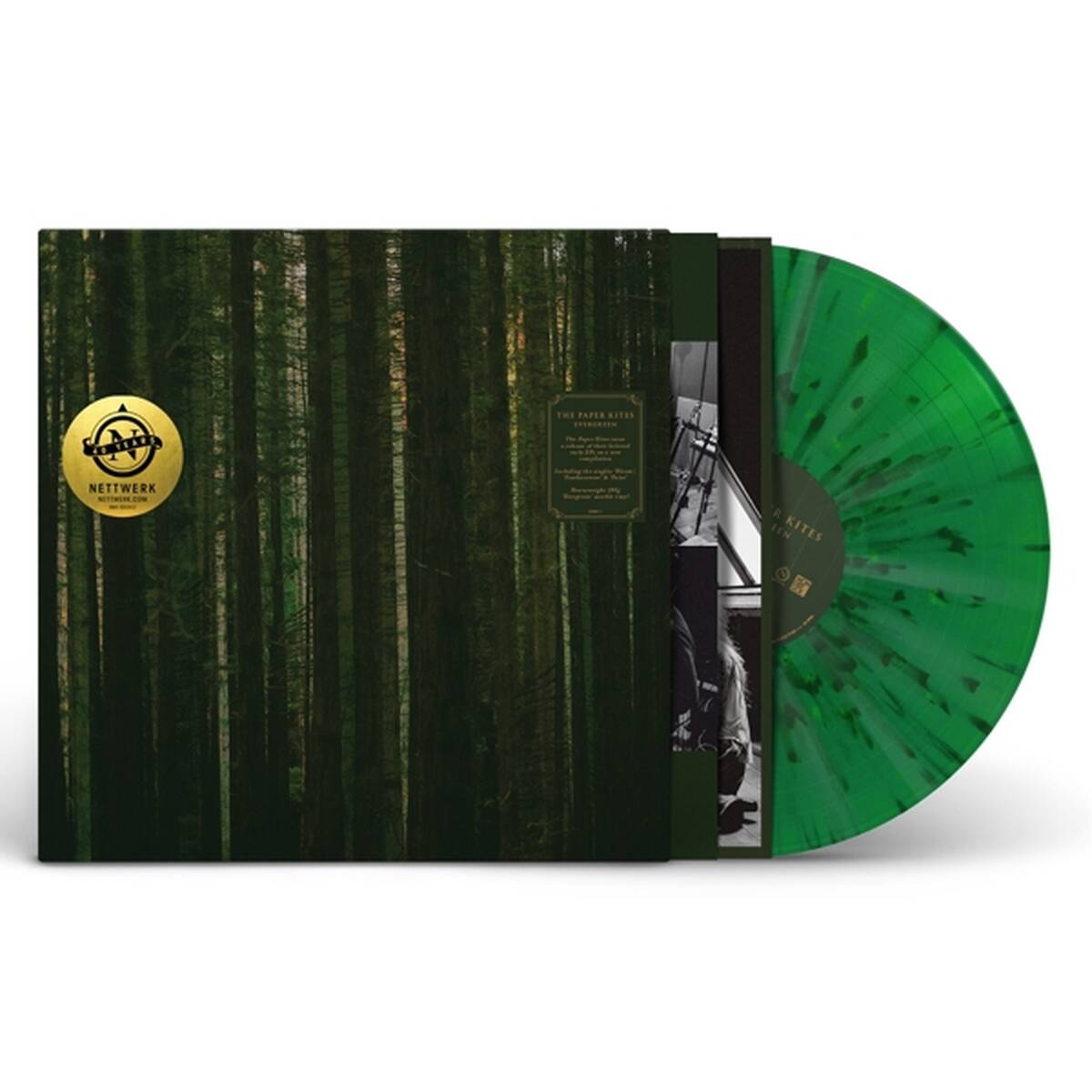 Vinyl Paper kites - EVERGREEN
