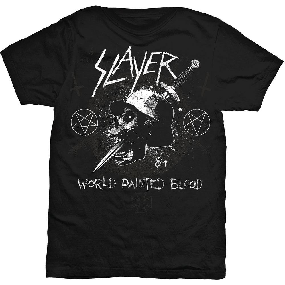Tričko Slayer - Dagger Skull, Unisex,Čierna,XL