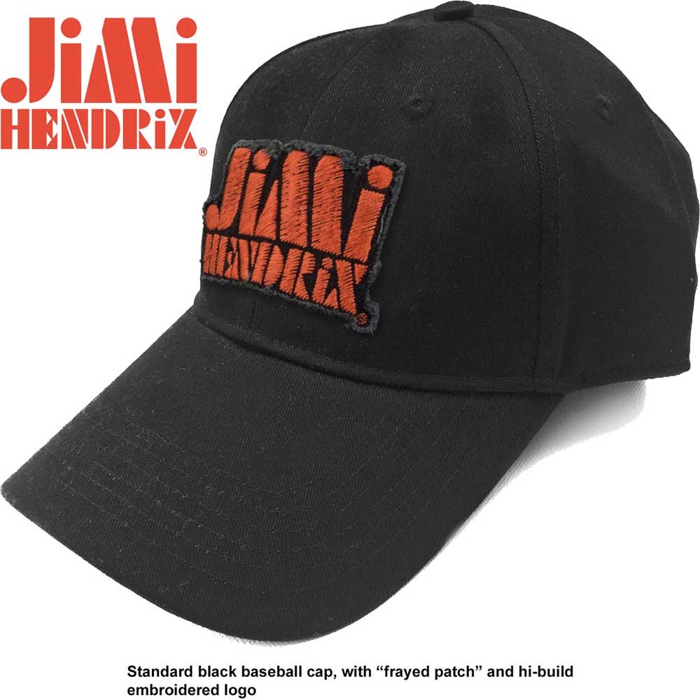 Šiltovka Jimi Hendrix - Orange Stencil Logo, Unisex,Čierna,Univerzálna